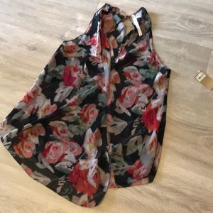 Rachel Roy beautiful sheer blouse NWT